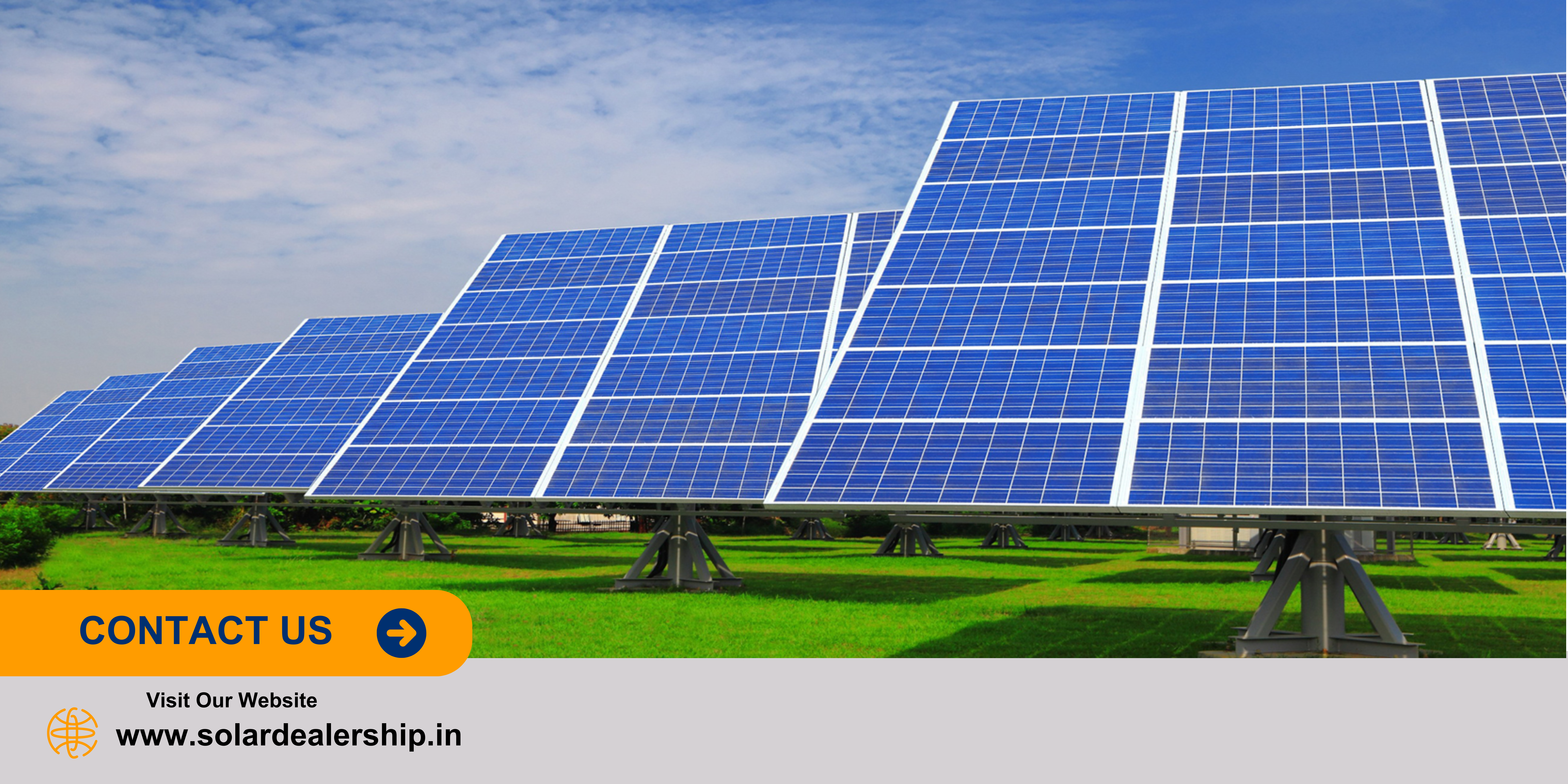 Blue and Orange Modern Solar Energy Banner (2)